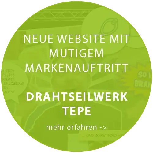 Neue Website für Drahtseilwerk Tepe